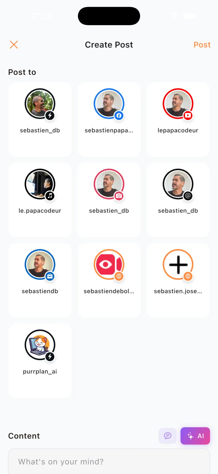 Your accounts